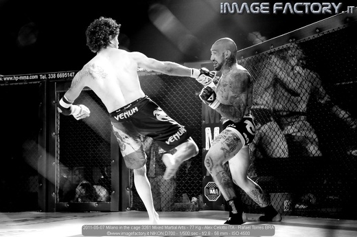 2011-05-07 Milano in the cage 3261 Mixed Martial Arts - 77 Kg - Alex Celotto ITA - Rafael Torres BRA